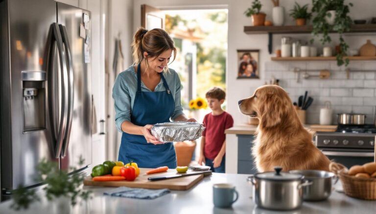 ontdek waarom steeds meer huishoudens aluminiumfolie gebruiken in de vriezer om voedsel vers te houden en verspilling tegen te gaan.