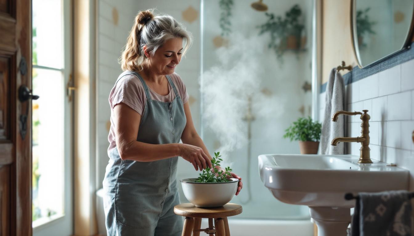 ontdek een slimme oude truc om frisse lucht te krijgen in een badkamer zonder raam of ventilatie. zorg voor een gezonde en aangename sfeer zonder extra ventilatiesysteem.
