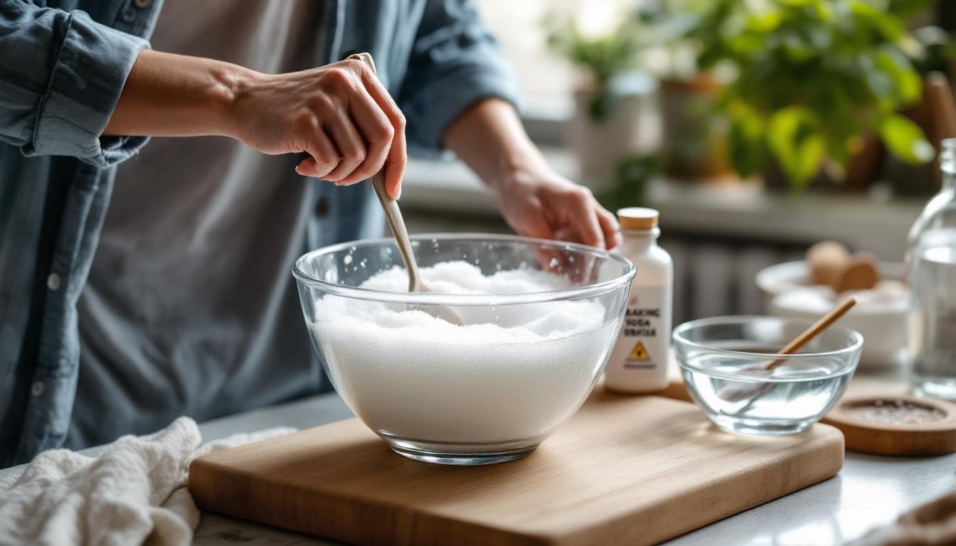 ontdek waarom het mengen van baking soda met waterstofperoxide wordt aanbevolen en welke toepassingen deze combinatie heeft voor schoonmaken en desinfecteren.