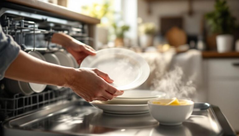ontdek de eenvoudige 41-seconden-truc voor je vaatwasser waarmee 99% van het vastgebrande vet verdwijnt zonder te schrobben. snel, effectief en moeiteloos schoon!