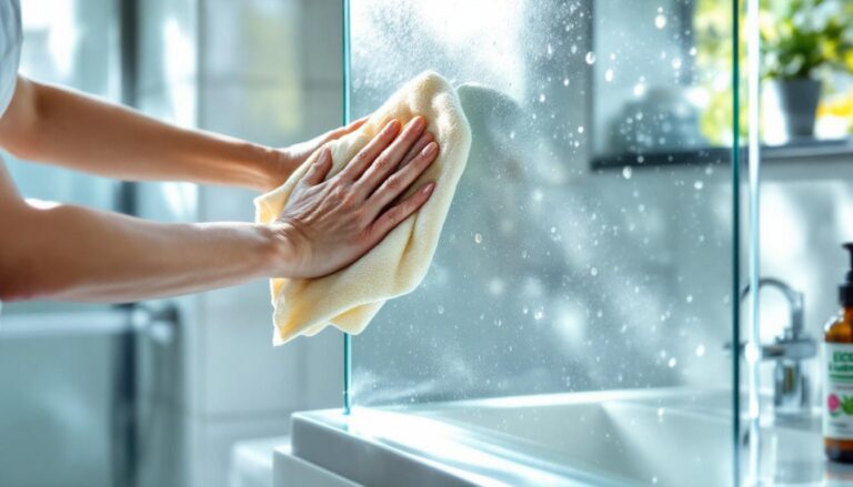 ontdek de professionele methode om je douchescherm weer als nieuw te maken, effectief tegen kalkvorming zonder agressieve schoonmaakmiddelen.