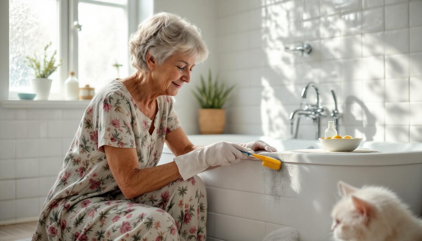 last van hardnekkige schimmel in badkamervoegen? ontdek effectieve oma-trucs die direct resultaat geven en je badkamer weer schoon en fris maken.