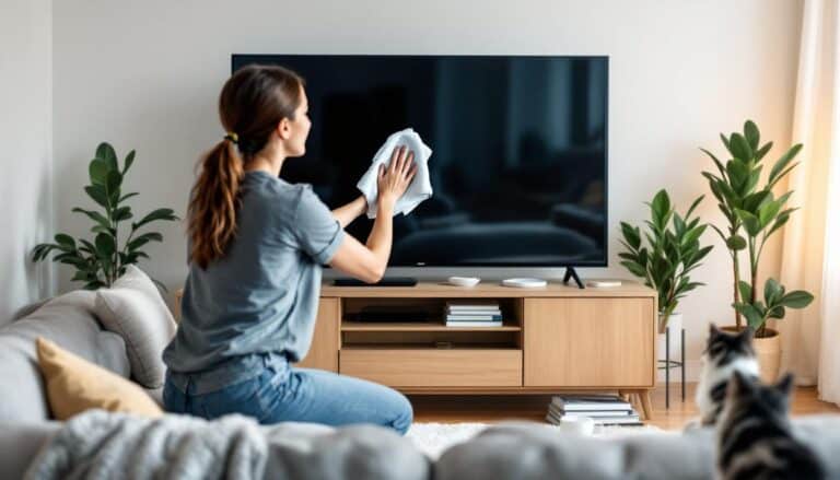 maak je tv-beeldscherm weer als nieuw: deze truc werkt zonder schoonmaakmiddel of desinfectiemiddel.