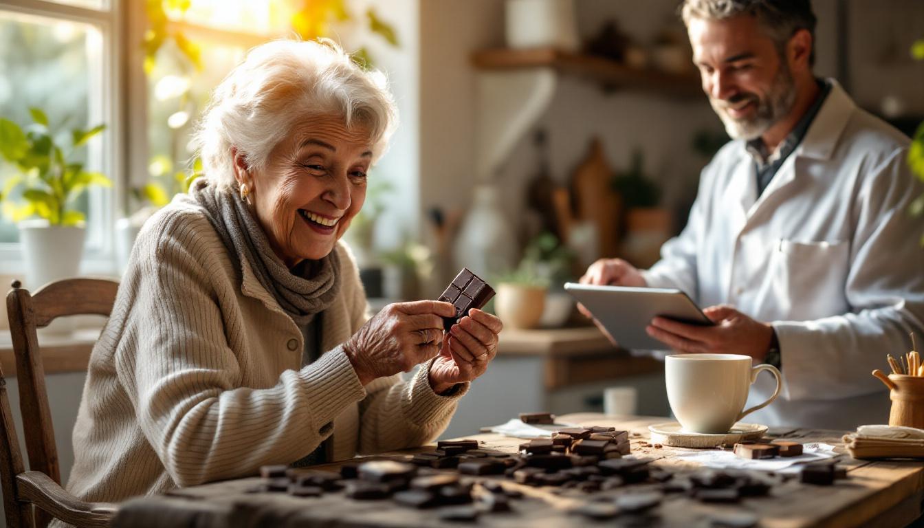 blijf jong dankzij pure chocolade! wetenschappers ontdekken een verrassend effect van pure chocolade op veroudering.