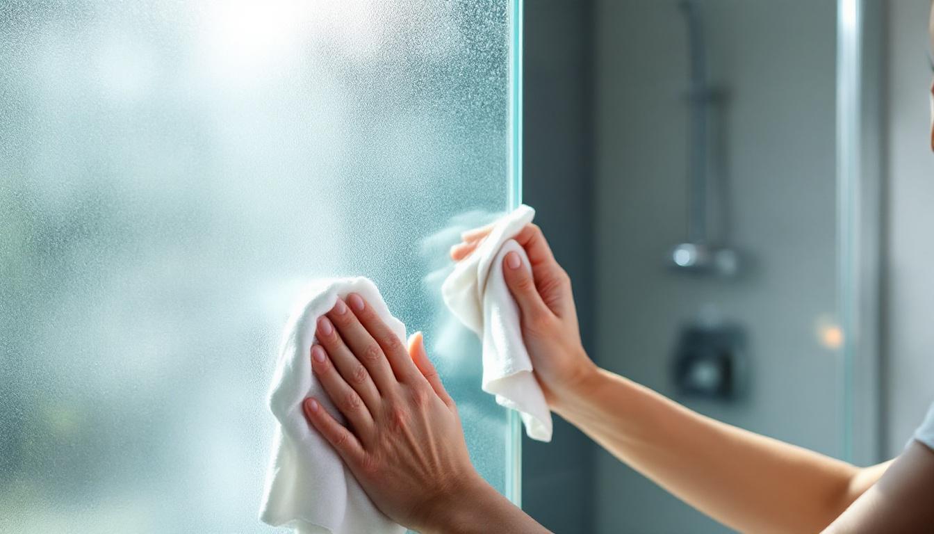 ontdek welk keukeningrediënt kalkaanslag snel verwijdert en je douchewand in enkele minuten weer stralend schoon maakt.