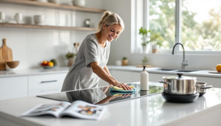 ontdek de eenvoudige truc om je kookplaat weer als nieuw te maken zonder hard te moeten boenen. deze methode doet wonderen en bespaart je tijd en moeite.