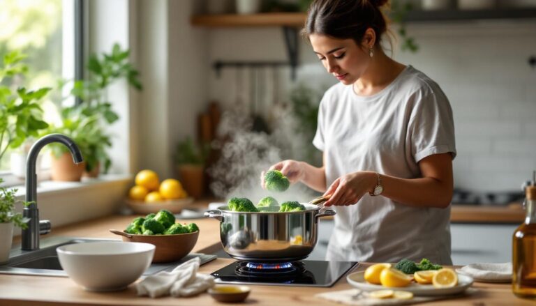 ontdek hoe je de meeste antioxidanten uit broccoli haalt door het perfect te bereiden, niet gekookt en niet rauw, voor een gezonde en smakelijke maaltijd.