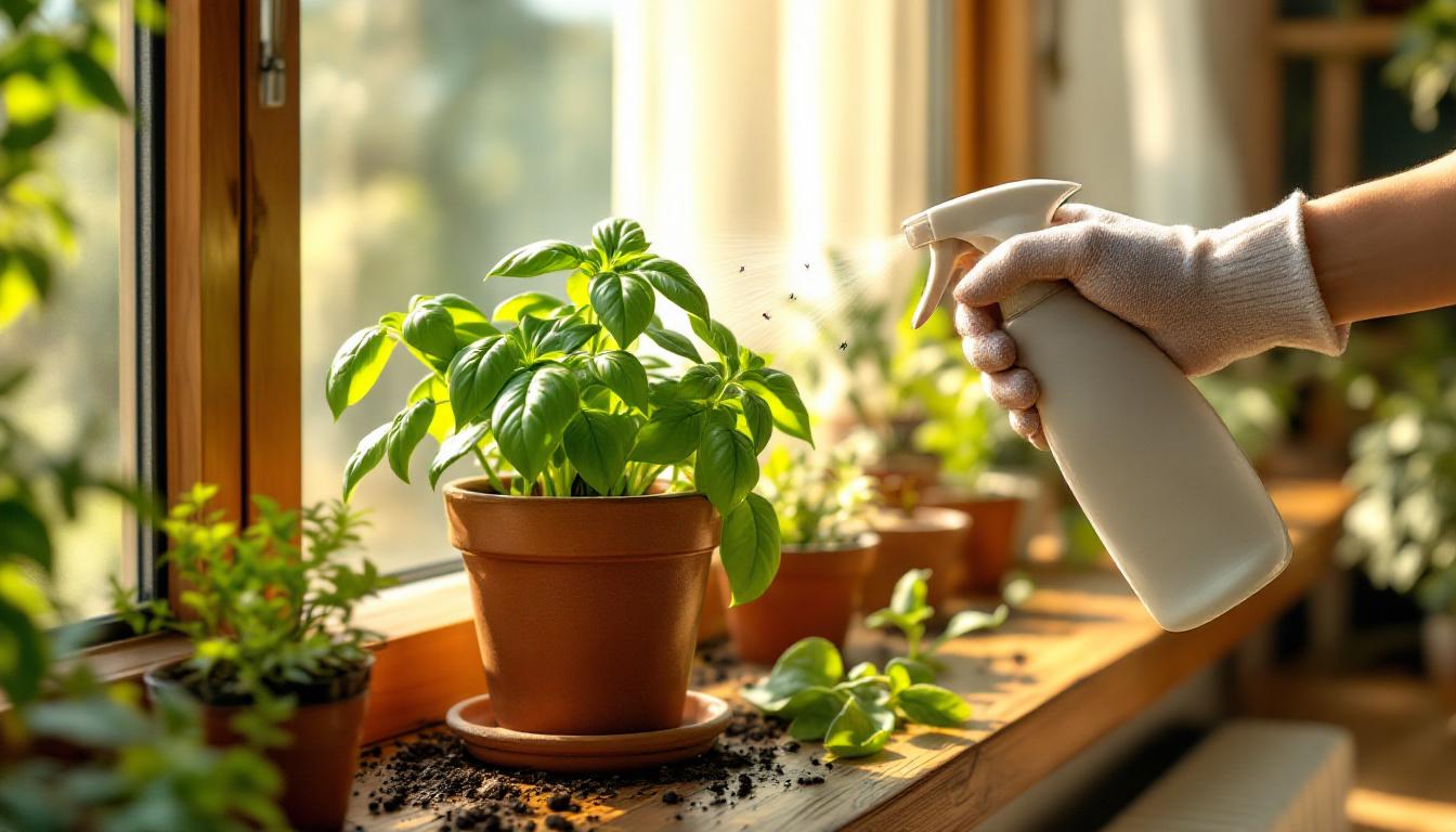 last van rouwvliegjes bij je kamerplanten? ontdek welk keukenkruid ze binnen enkele dagen effectief bestrijdt en houd je planten gezond.