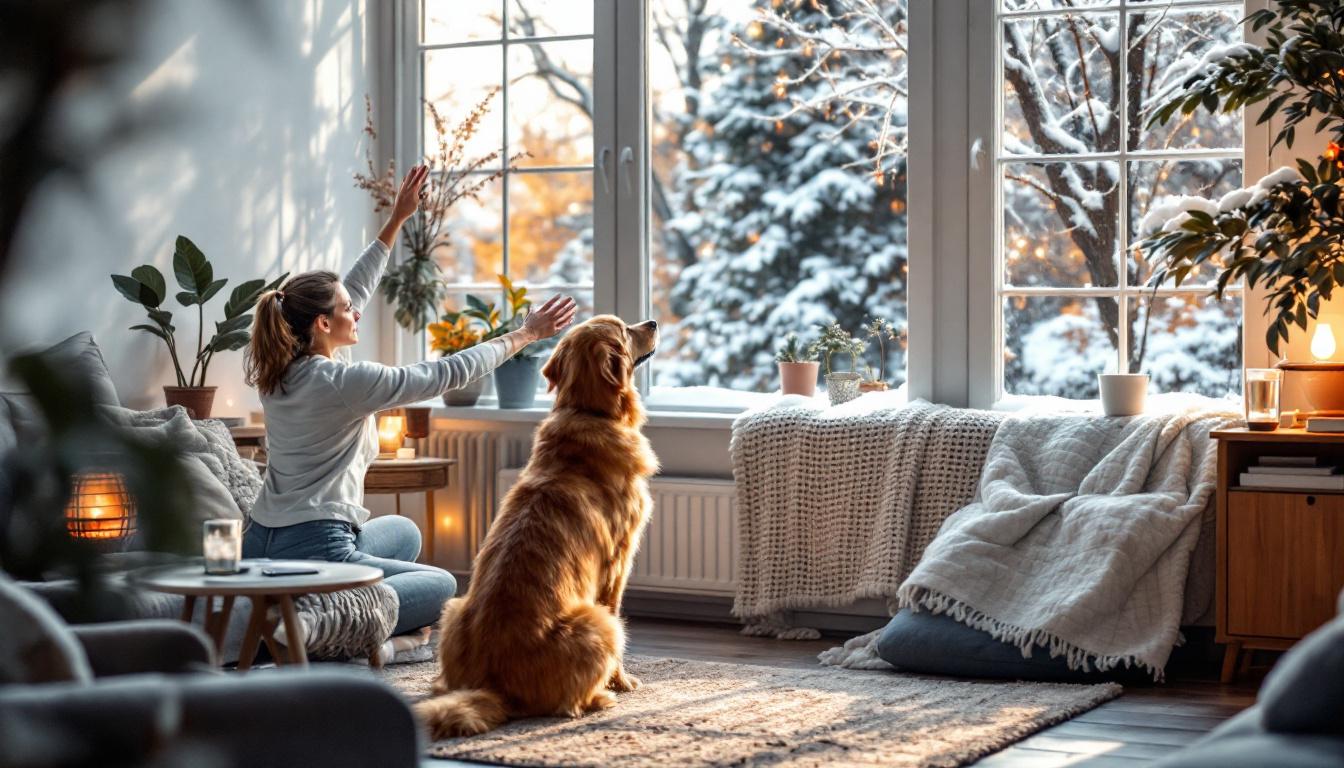 ontdek eenvoudige tips om in de winter 30 minuten wandelen te vervangen zonder naar buiten te gaan. blijf actief en gezond, zelfs bij koud weer!