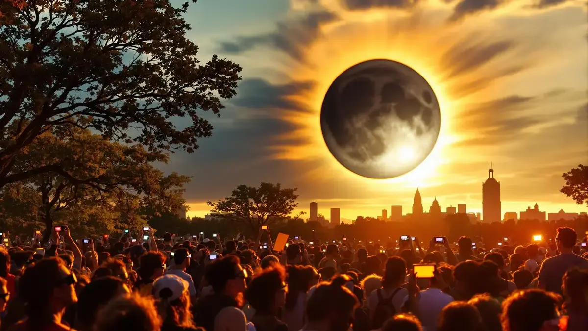 Het licht zal enkele minuten verdwijnen: een uitzonderlijke zonsverduistering nadert, waarschuwen specialisten