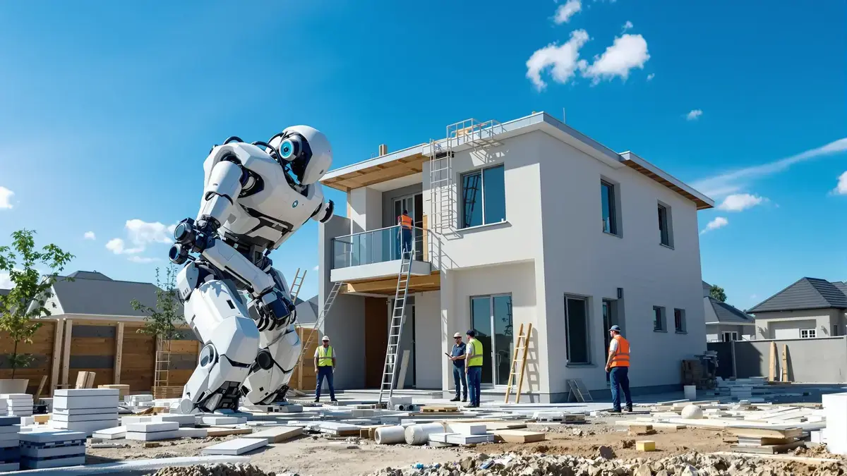 Een robot bouwt in 24 uur een huis van 200 m²: een belangrijke doorbraak in de strijd tegen de woningcrisis